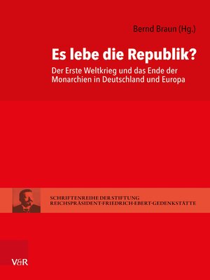 cover image of Es lebe die Republik?